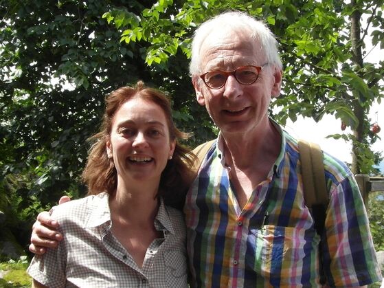 Generalsekretärin Katharina Barley und Dr. Ernst Trebin